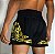 Short Muay Thai Estilo Tailandês Ockto Training Preto e Dourado - Imagem 6