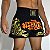 Short Muay Thai Estilo Tailandês Ockto Training Preto e Dourado - Imagem 1