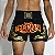 Short Muay Thai Estilo Tailandês Ockto Training Preto e Dourado - Imagem 2