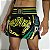 Short Muay Thai Estilo Tailandês Ockto Brasil Black - Imagem 3