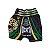 Short Muay Thai Estilo Tailandês Ockto  Brasil Black - Imagem 2