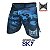 Short Bermuda Mma Muay Thai BJJ Ockto SKY - Imagem 1