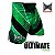 Short Bermuda Mma Muay Thai BJJ Ockto Ultimate Verde - Imagem 3