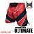 Short Bermuda Mma Muay Thai BJJ Ockto Ultimate Vermelho - Imagem 2