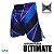 Short Bermuda Mma Muay Thai BJJ Ockto Ultimate Azul - Imagem 3