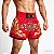 Short Muay Thai estilo tailandês Ockto Training Vermelho - Imagem 1