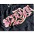 Short Muay Thai Estilo Tailandês Ockto Preto Dt Rosa - Imagem 5