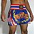 Short Muay Thai Estilo Tailandês Ockto Bandeira Tailândia Az - Imagem 1