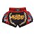 Short Muay Thai Estilo Tailandês Ockto  Tigre - Imagem 1