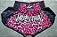 Short Muay Thai Estilo Tailandês Pink Leopard Go Fight - Imagem 1