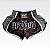 Short Muay Thai Estilo Tailandês Black in Gray Go Fight - Imagem 1