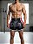 Short Muay Thai Estilo Tailandês Go Fight Black in Red - Imagem 2