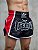 Short Muay Thai Estilo Tailandês Go Fight Black in Red - Imagem 4