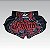 Short Muay Thai Estilo Tailandês Go Fight Dragon Red - Imagem 1