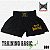 Short Muay Thai Estilo Tailandês Ockto  Basic Preto - Imagem 1