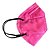 MÁSCARA PFF2 / N95 / KN95 ADULTO ROSA - 10 UNIDADES - Imagem 2