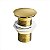 Válvula Click para Cubas Inox Dourada Fosca - Imagem 1