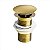 Válvula Click para Cubas Inox Dourada Fosca - Imagem 2