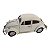 Miniatura Carro Volkswagen Beetle / Fusca (1967) - Branco - 1:18 - DieCast - Imagem 1