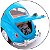 Miniatura Carro Volkswagen Beetle / Fusca (1967) - Azul - 1:18 - DieCast - Imagem 7