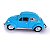 Miniatura Carro Volkswagen Beetle / Fusca (1967) - Azul - 1:18 - DieCast - Imagem 2