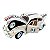 Miniatura Carro Volkswagen Beetle / Fusca Herbie 53 - Branco - 1:18 - DieCast - Imagem 2