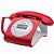 Telefone Com Fio Intelbras Tc 8312 - Vermelho - Imagem 1