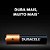 Pilha Duracell AAA pack c/ 4 unidades - MN2400B4 - Imagem 3