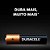 Pilha Duracell AAA pack c/ 4 unidades - MN2400B4 - Imagem 2