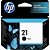 Cartucho de Tinta HP 21 7ML Preto - Original - Imagem 2