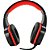 Headset Multilaser Gamer P2 Cabo Nylon Preto/Vermelho PH120 - Imagem 4