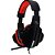 Headset Multilaser Gamer P2 Cabo Nylon Preto/Vermelho PH120 - Imagem 1