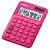 Calculadora Casio Básica Solar e Bateria MS-20UC-RD - Pink - Imagem 1