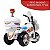 Mini Moto Elétrica Importway Policia 6V 18W BW006BR - Branca - Imagem 4