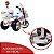 Mini Moto Elétrica Importway Policia 6V 18W BW006BR - Branca - Imagem 8