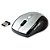 Mouse C3Tech sem Fio Usb 1600DPI M-W012SI - Prata/Preto - Imagem 1