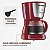 Cafeteira Elétrica Mondial Dolce Arome 32X C-32 Vermelha - 127V - Imagem 6