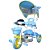 Triciclo Infantil Passeio Importway 2 em 1 BW003A - Azul - Imagem 3