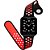 Smartwatch Champion CH50006V Pulseira Preta e Vermelha - Imagem 1