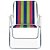 Cadeira Praia Mor 2224 Aluminio - Azul, Rosa e Verde - Imagem 4