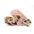 Chinelo Havaianas Slim Princesas Bege/Rosa - 37/38 - Imagem 6