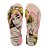 Chinelo Havaianas Slim Princesas Bege/Rosa - 37/38 - Imagem 1