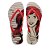 Chinelo Havaianas Slim Princesas Bege/Vermelho - 35/36 - Imagem 1