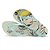 Chinelo Havaianas Slim Princesas Bege/Azul - 35/36 - Imagem 7