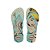 Chinelo Havaianas Slim Princesas Bege/Azul - 35/36 - Imagem 3