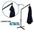 Ombrelone Lateral Importway Suspenso 3m IWOS-300AZ - Azul - Imagem 6