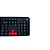 Teclado USB NewLink Level TC308 - Preto/Vermelho - Imagem 3