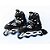 Patins Unitoys Skate Inline Preto Ref.1108 - 39-42 - Imagem 2