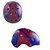 Capacete Unissex Juvenil Unitoys - Azul/Vermelho - Imagem 2