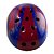 Capacete Unissex Juvenil Unitoys - Azul/Vermelho - Imagem 1